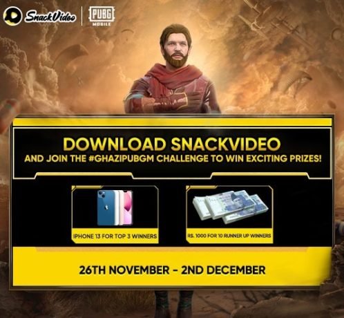 SnackVideo and PUBG Hashtag Challenge was a Brilliant Success