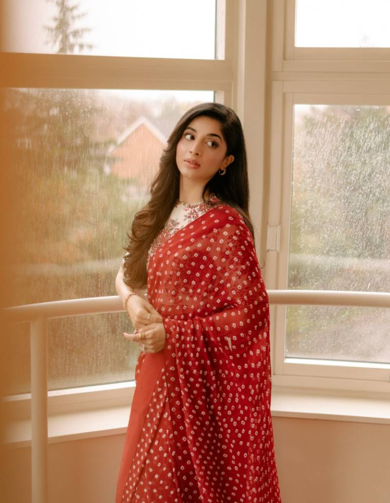 Mawra Hocane Returns to Traditional Elegance as She Drapes an Unstitched Saree After 11 Years