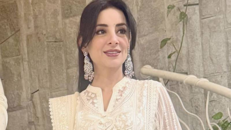 Sarwat Gilani Shares BTS Glimpses of Designer Shoot, Praises Rizwan Beyg’s Craftsmanship