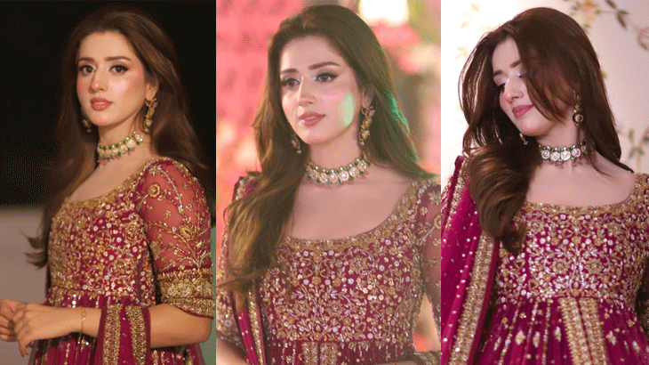 Jannat Mirza Embraces Fairytale Royalty in Wedding-Ready Bridal Look