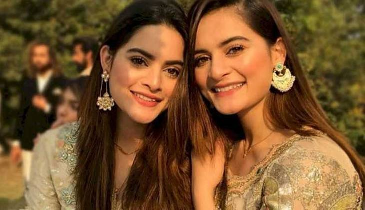 Aiman and Minal Khan Share Fun Twin Moments in Viral Reel