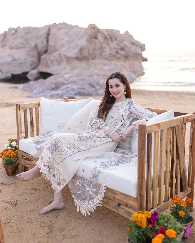 Hania Aamir Stuns Fans With Sun-Kissed Luxury Lawn Looks