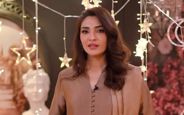 Zhalay Sarhadi Stuns in Elegant Brown Ensemble on Shan-e-Sahoor