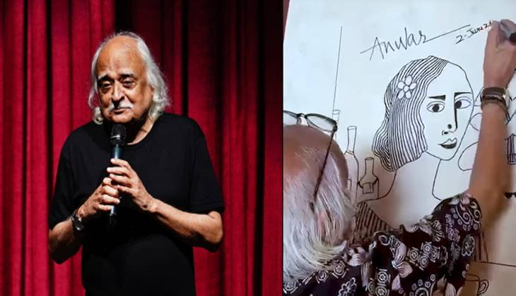 Anwar Maqsood Gifts Hand-Drawn Mural to Newly Opened Restaurant