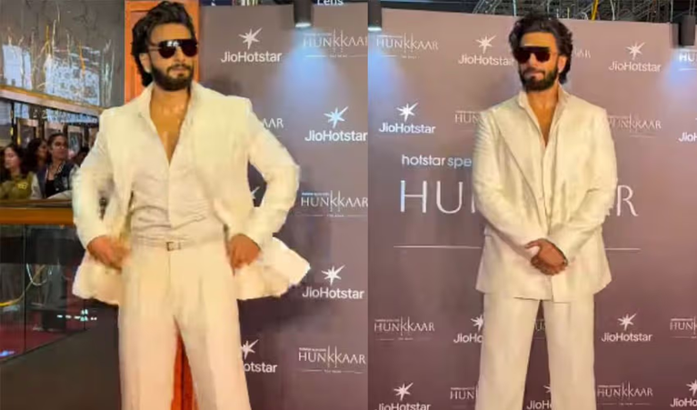 Ranveer Singh Makes First Public Appearance After Welcoming Second Daughter