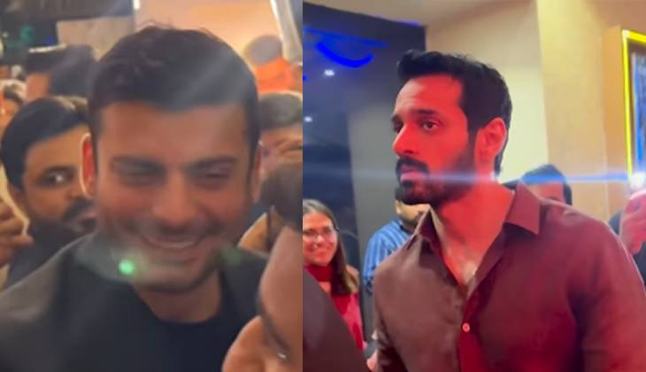 Fawad Khan and Wahaj Ali Attend Mango Jutt Premiere in Lahore
